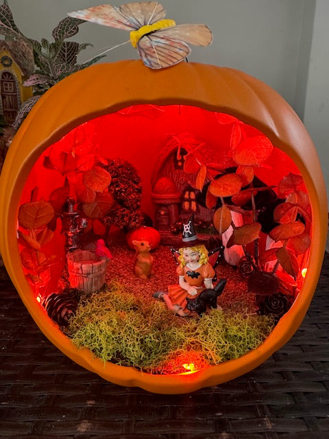 Autumn Faerie Pumpkinscape