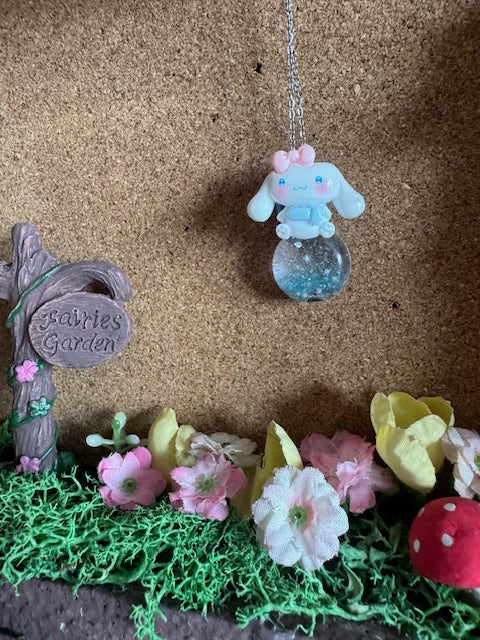 Cinnabon Charm Wish Necklace